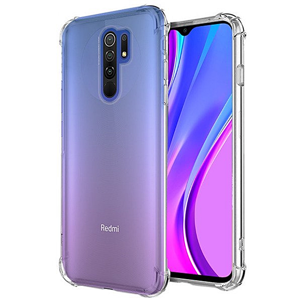 Xiaomi Redmi 9 Telefontok - Ütésálló átlátszó tok