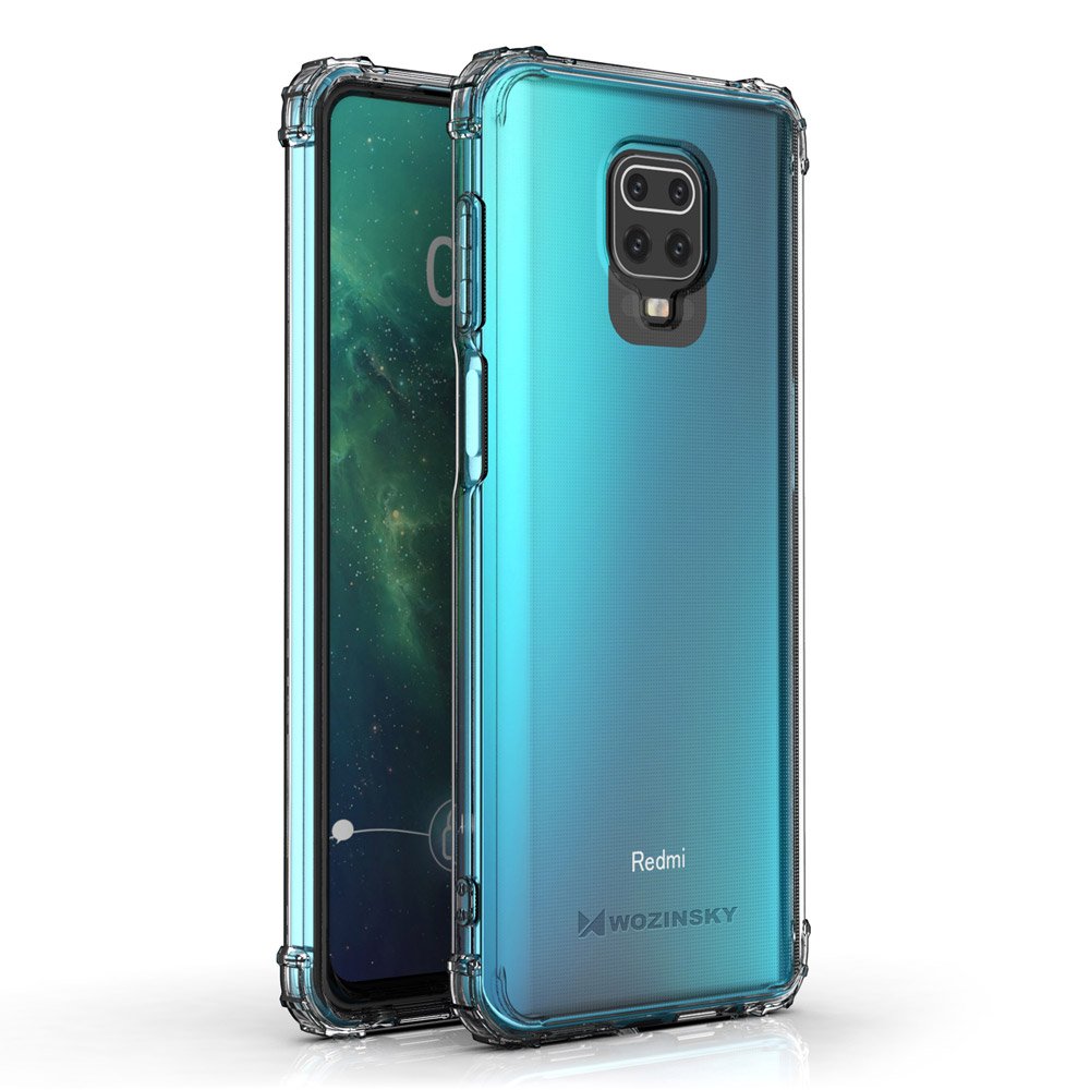 Xiaomi Redmi Note 9 Pro Max Telefontok - ütésálló átlátszó tok