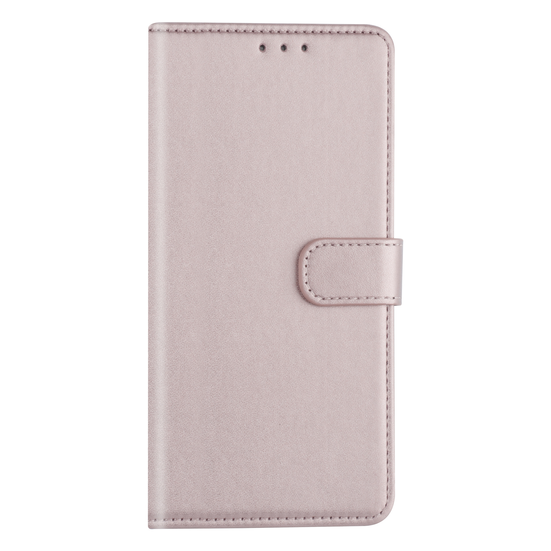 Huawei P40 Lite Telefontok - Rose gold ráhajtófüles könyvtok