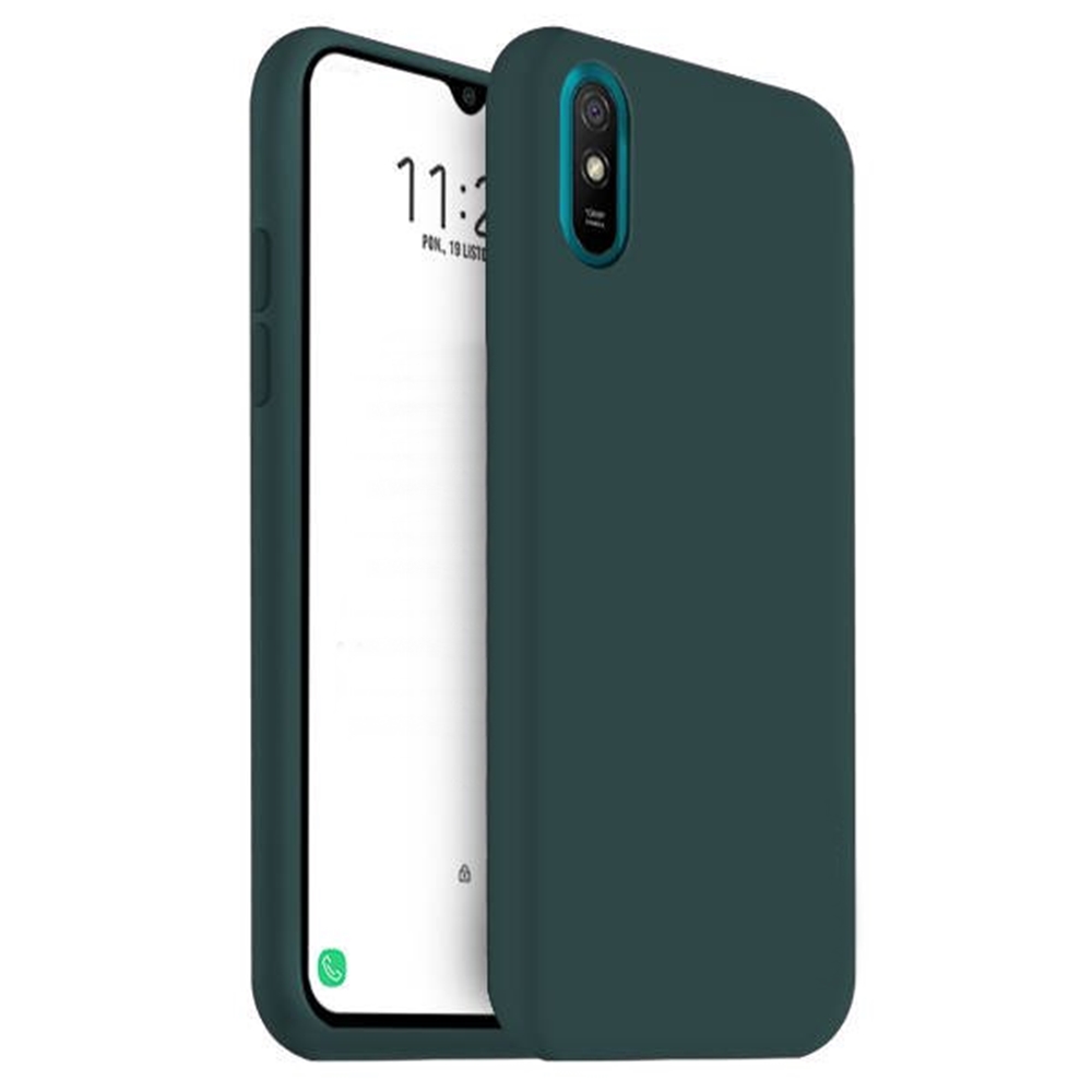 Xiaomi Redmi 9A / 9AT Telefontok- zöld szilikon tok
