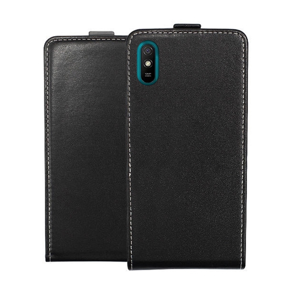 Xiaomi Redmi 9A / 9AT Telefontok- fekete flexi fliptok
