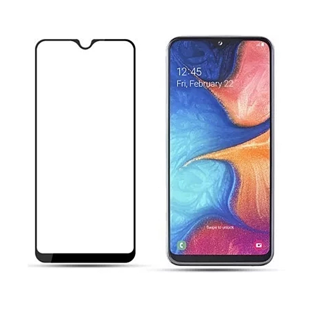 Samsung Galaxy A31 üvegfólia- fekete tokbarát 5D üvegfólia
