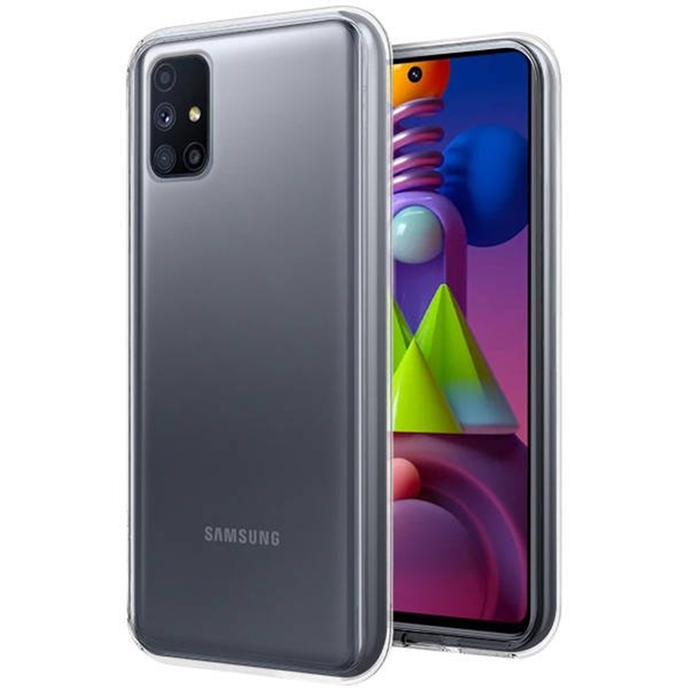Samsung Galaxy M51 Telefontok - átlátszó szilikon tok