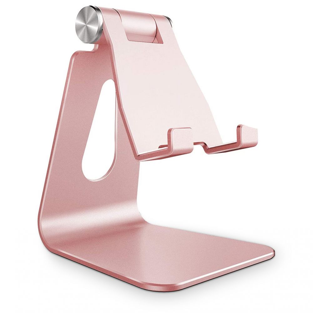 TECH PROTECT Z4a - asztali fém telefontartó állvány - univerzális - pink