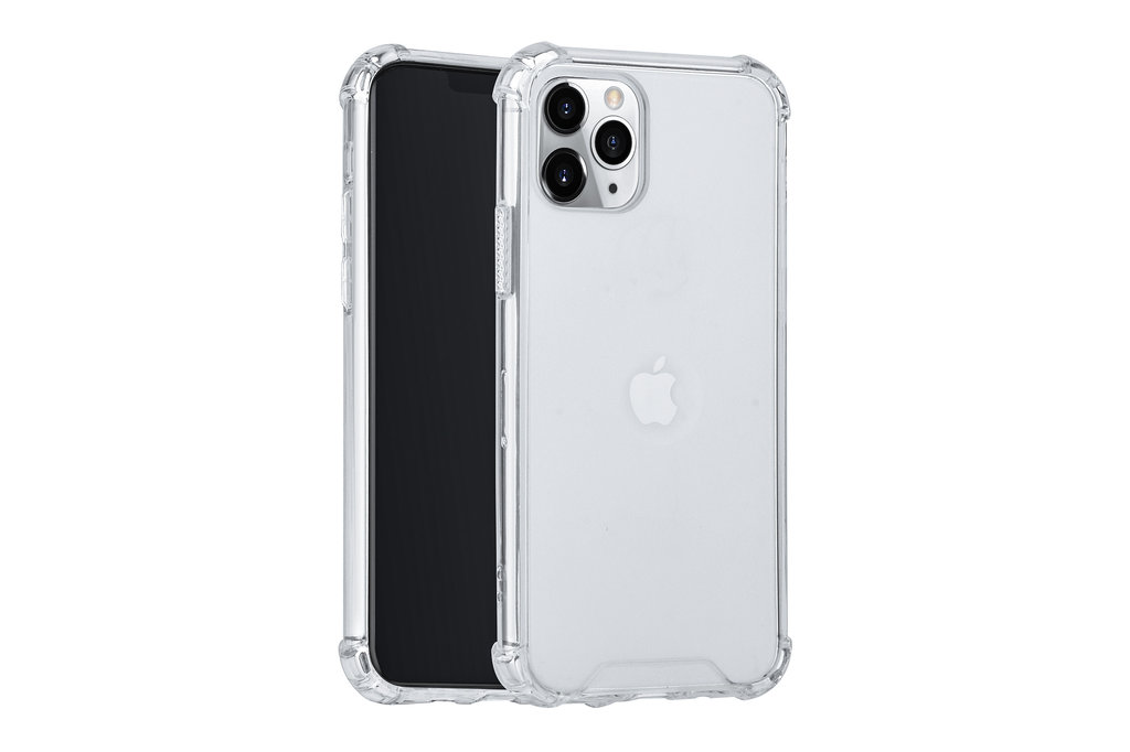 iPhone 12 Pro Max Telefontok - Ütésálló átlátszó tok