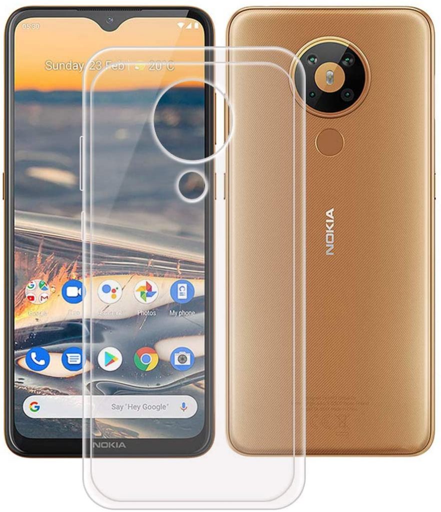 Nokia 5.3 Telefontok - átlátszó szilikon tok
