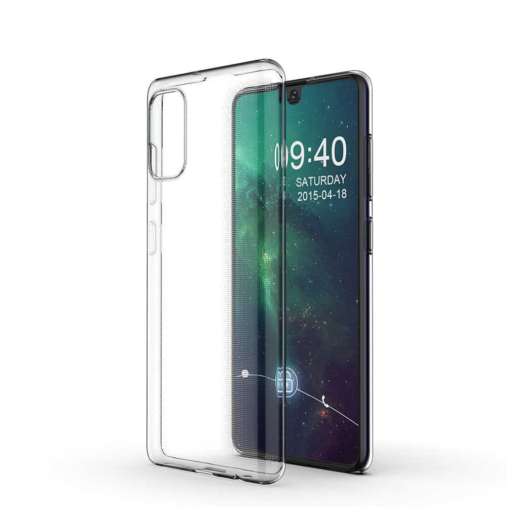 Samsung Galaxy M31S Telefontok - átlátszó szilikon tok