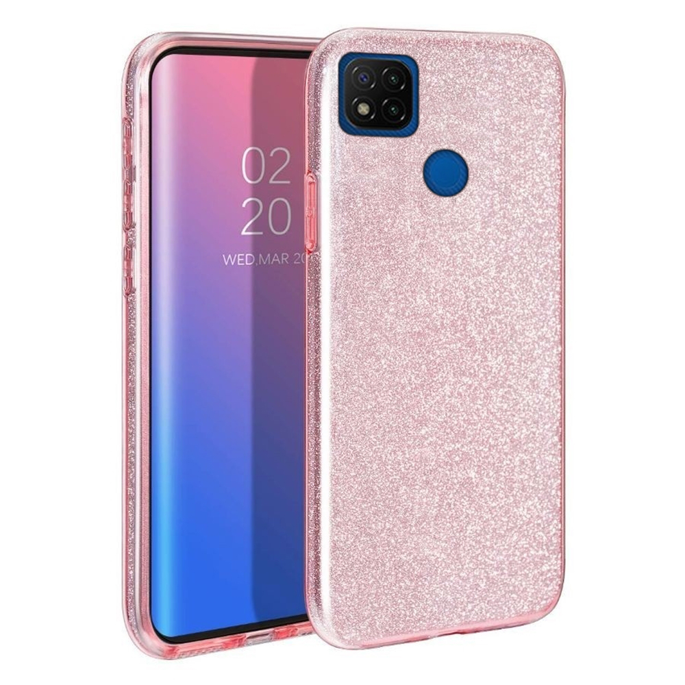 Xiaomi Redmi 9C Telefontok - Pink Shiny tok