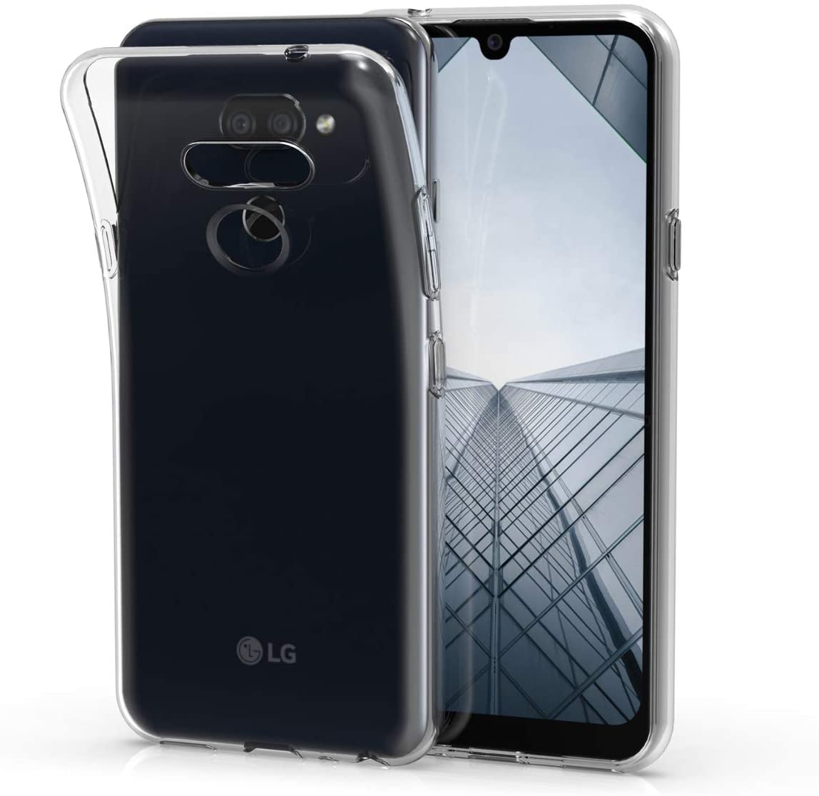 LG K40S Telefontok - átlátszó szilikon hátlap tok