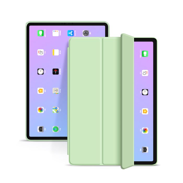 iPad Air 4 (2020, 10,9 coll) Tablettok - kaktusz zöld smart case tablet tok