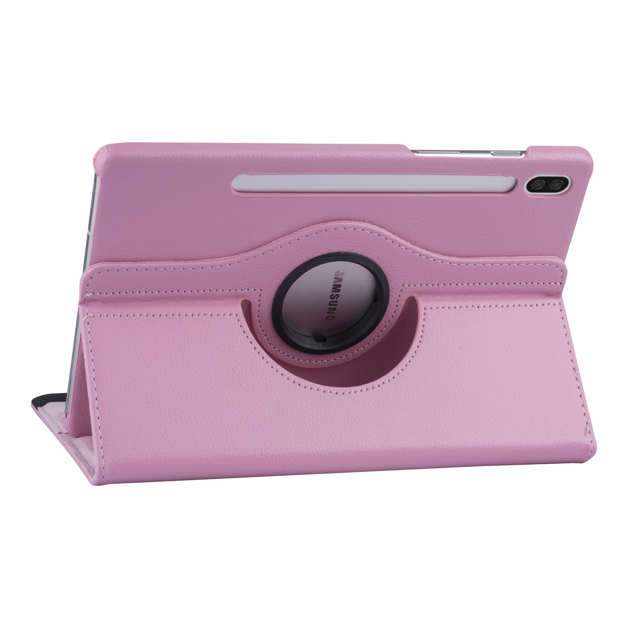 Samsung Galaxy Tab S6 Tablettok (SM-T860, SM-T865) 10.5 col - pink fordítható tablet tok