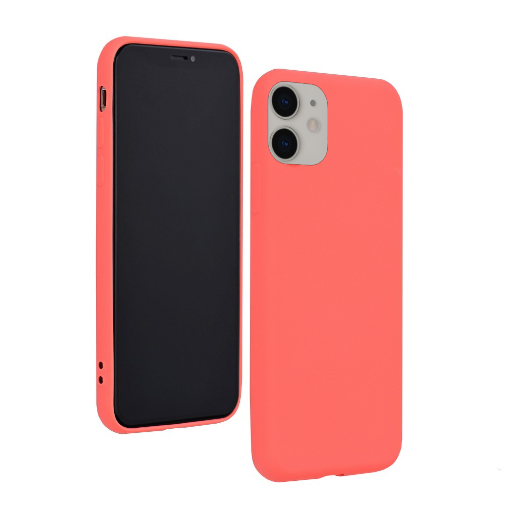 iPhone 11 Telefontok - korallpiros szilikon tok