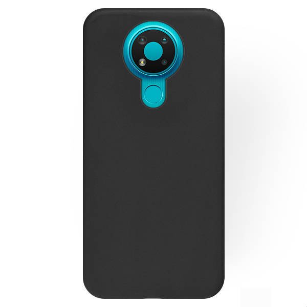 Nokia 3.4 Telefontok - fekete szilikon tok