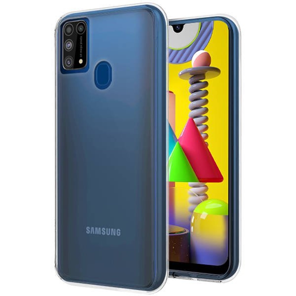 Samsung Galaxy M31 Telefontok - átlátszó szilikon tok