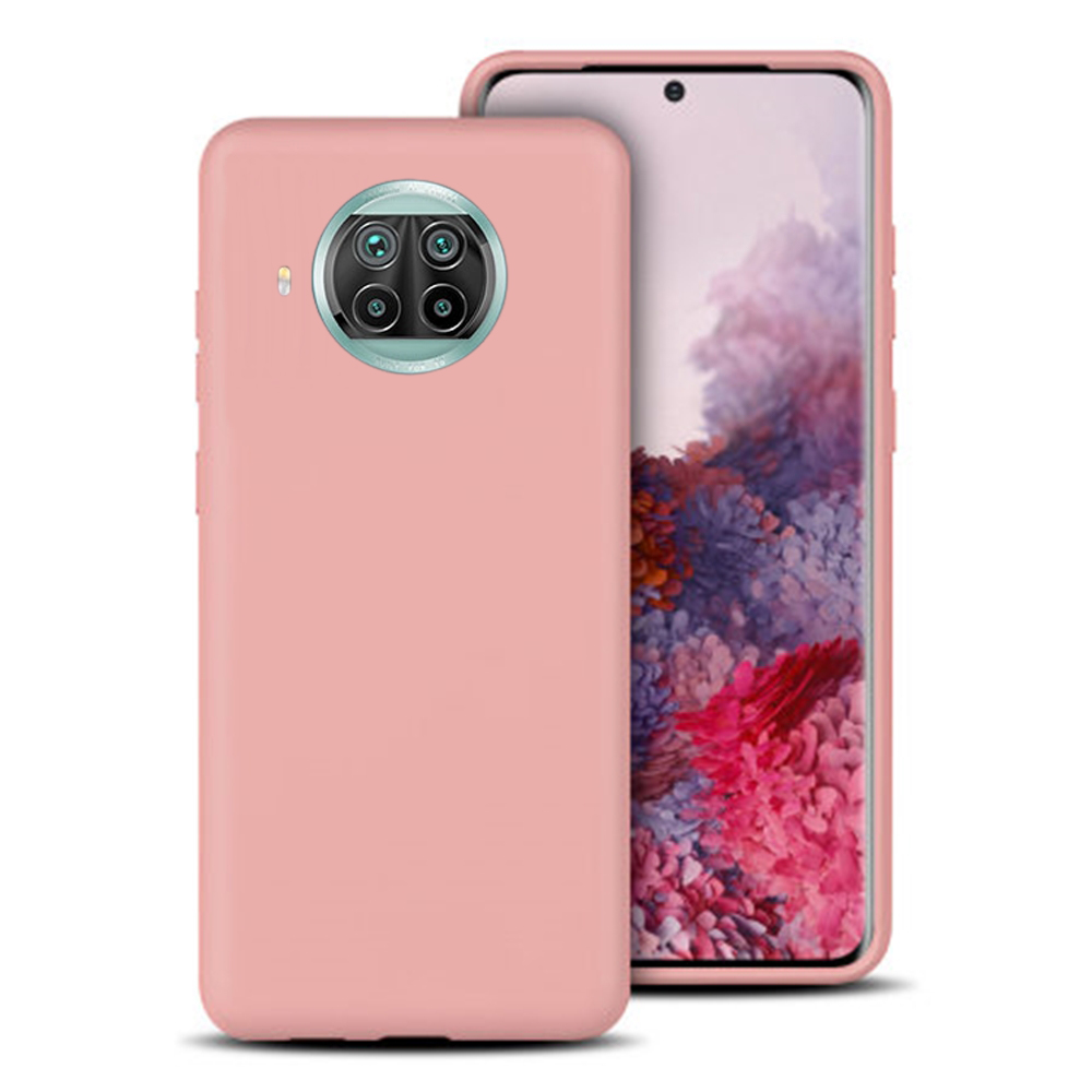 Xiaomi Mi 10T Lite 5G Telefontok - pink szilikon tok