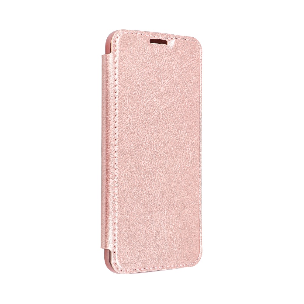 Samsung Galaxy M11 Telefontok - rose gold-átlátszó könyvtok