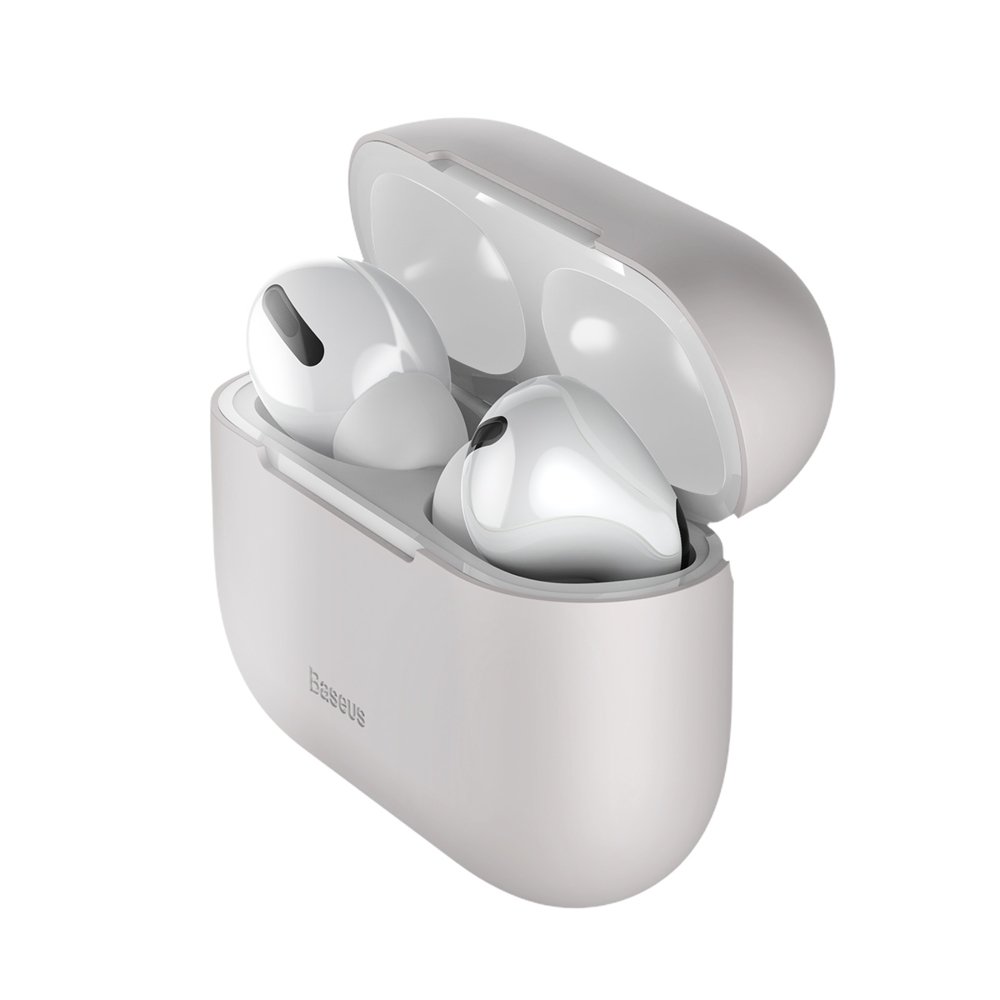 AirPods Pro: Baseus - ultravékony szürke szilikongél AirPods PRO tartó