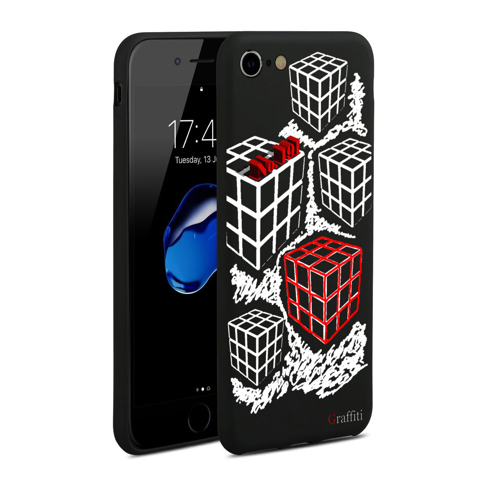 iPhone 6s Plus Telefontok - Graffiti No.191 mintás szilikon tok