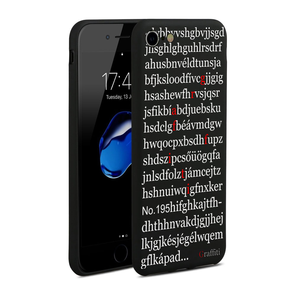 iPhone 6s Plus Telefontok - Graffiti No.195 mintás szilikon tok