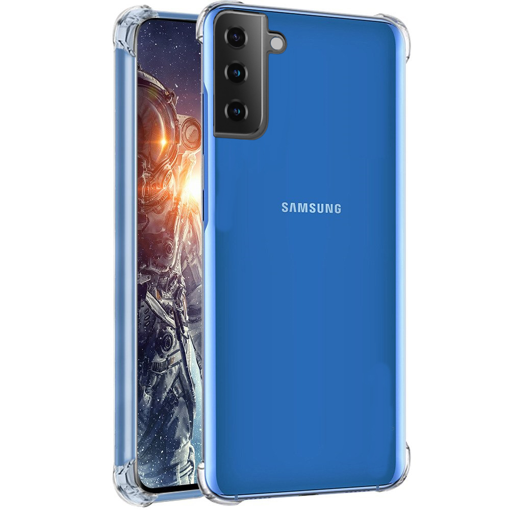 Samsung Galaxy S21+ (S21 Plus) Telefontok - Ütésálló átlátszó tok