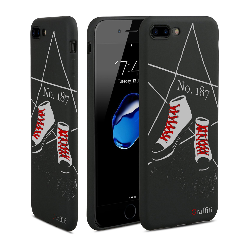 iPhone 7 Telefontok - Graffiti No.187 mintás szilikon tok