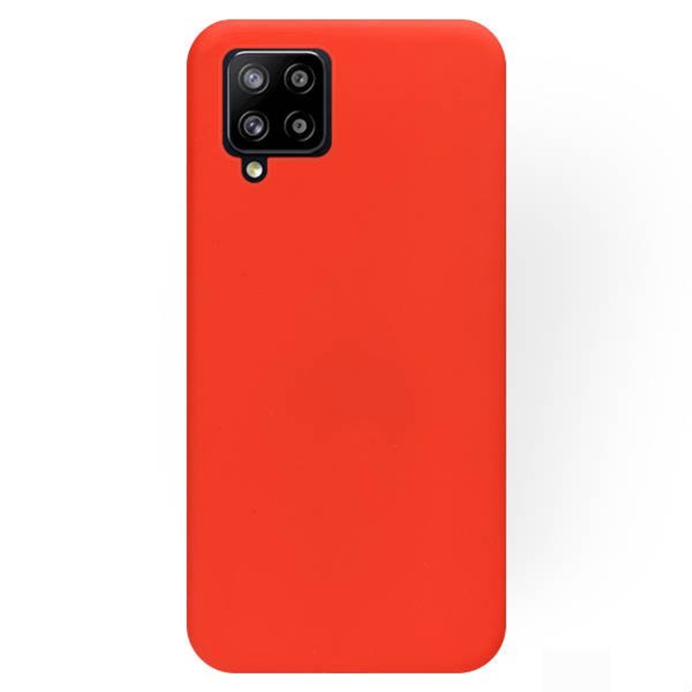 Samsung Galaxy A42 5G Telefontok - piros szilikon hátlap tok