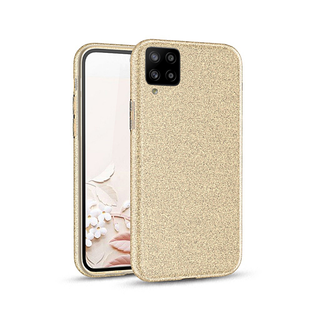 Samsung Galaxy A42 5G Telefontok - arany Shiny tok