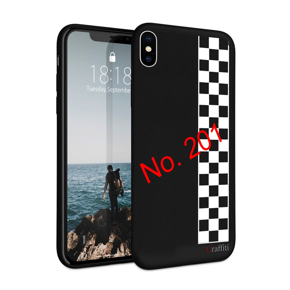 iPhone X Telefontok - Graffiti No.201 mintás szilikon tok