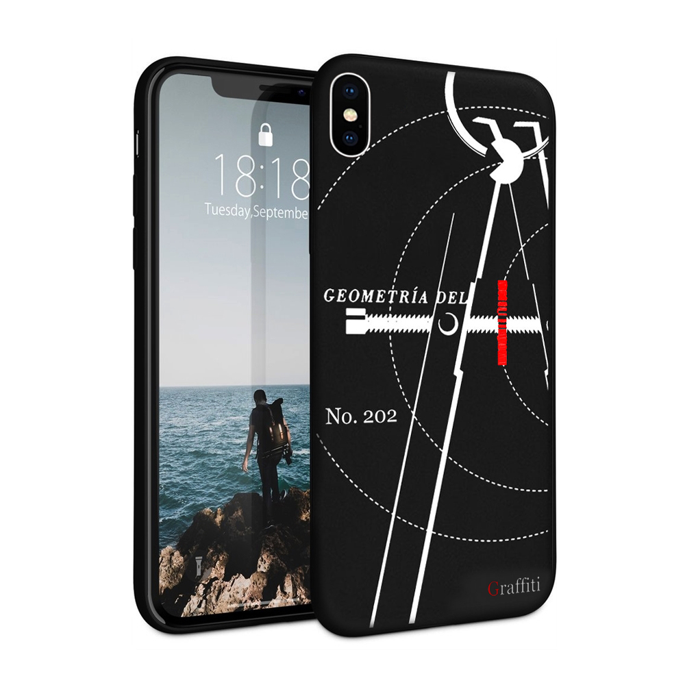 iPhone X Telefontok - Graffiti No.202 mintás szilikon tok