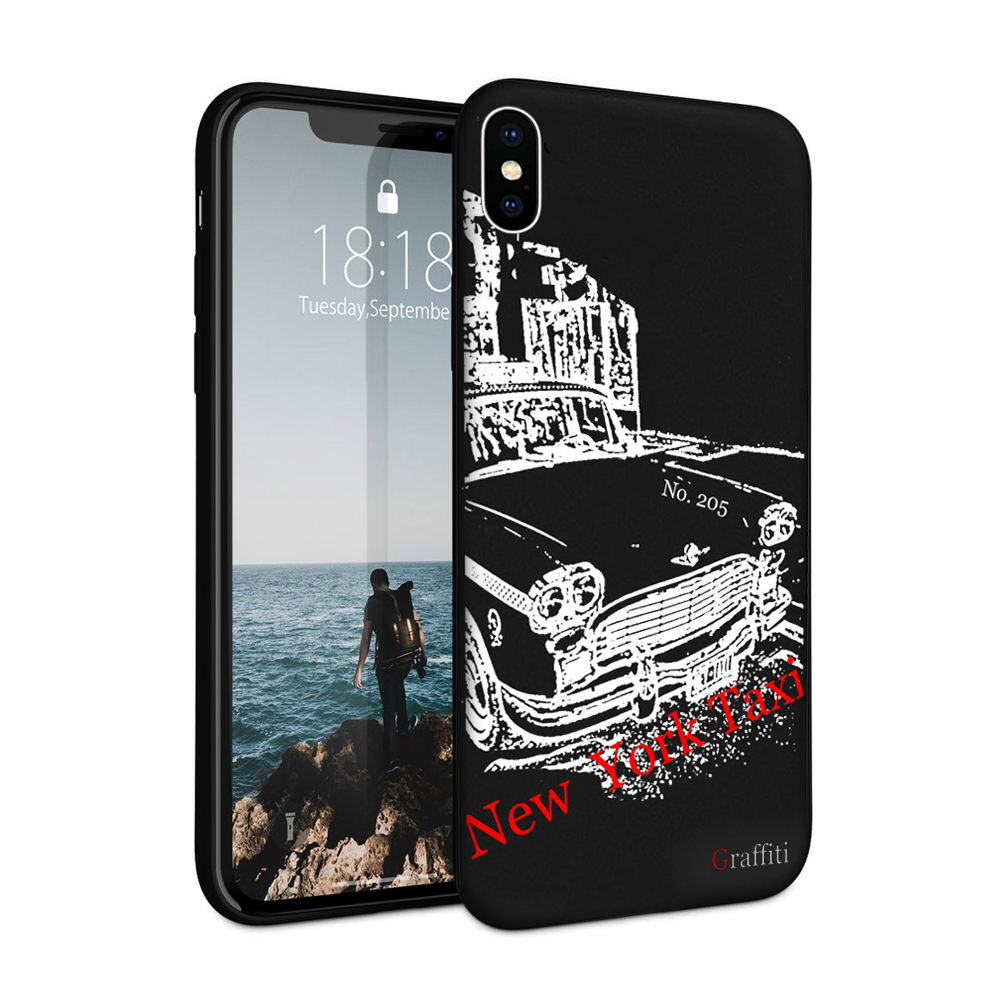 iPhone X Telefontok - Graffiti No.205 mintás szilikon tok