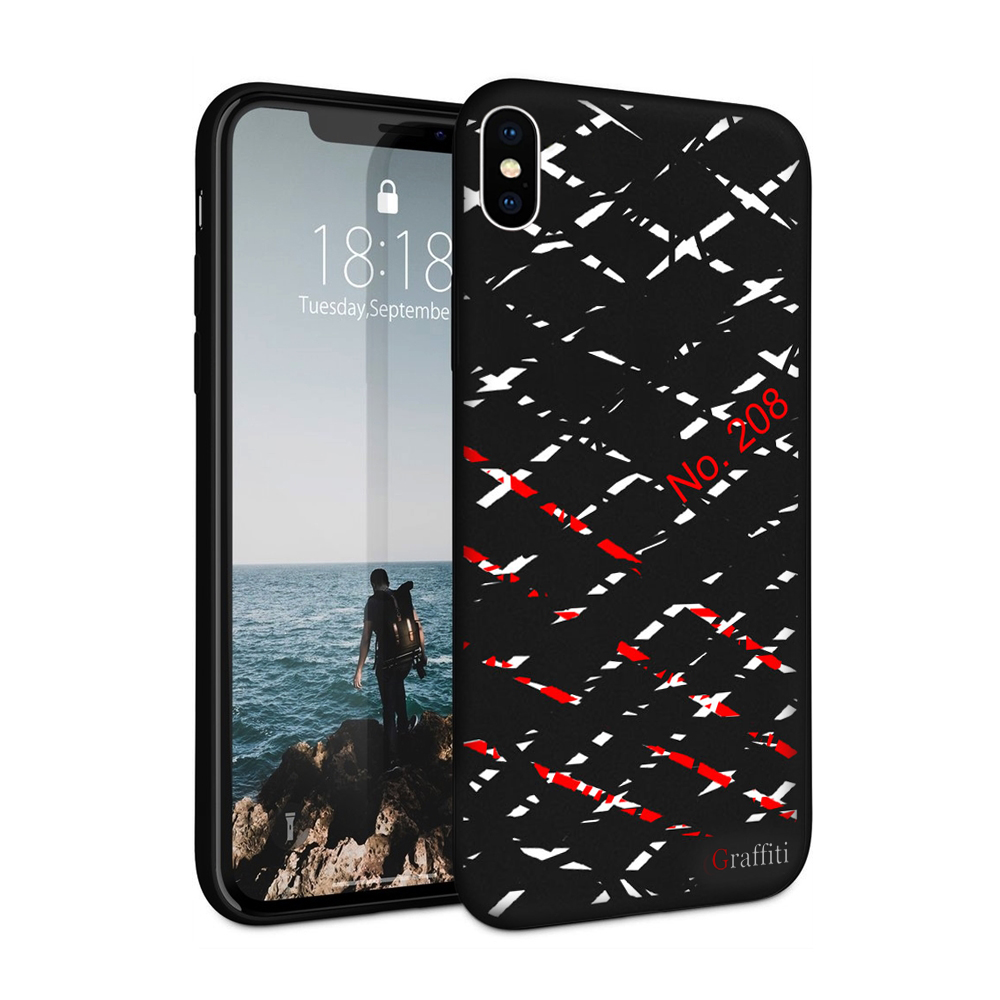 iPhone X Telefontok - Graffiti No.208 mintás szilikon tok