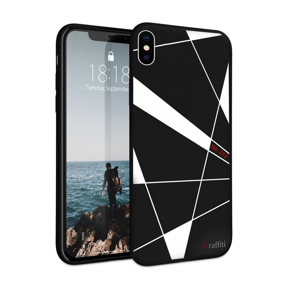 iPhone X Telefontok - Graffiti No.212 mintás szilikon tok