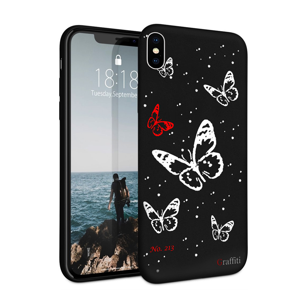 iPhone X Telefontok - Graffiti No.213 mintás szilikon tok
