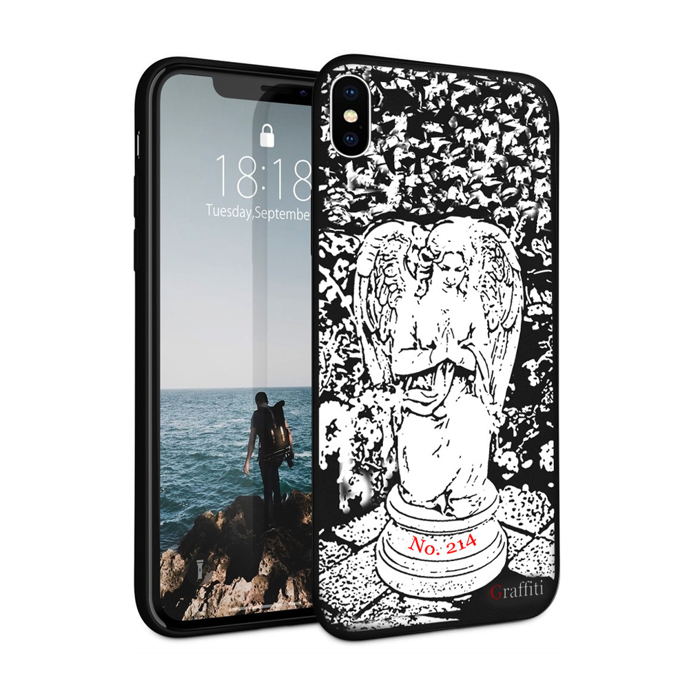 iPhone X Telefontok - Graffiti No.214 mintás szilikon tok