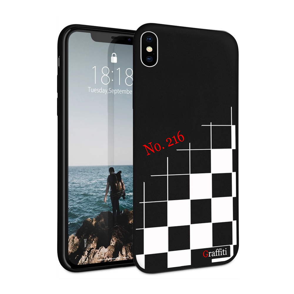 iPhone X Telefontok - Graffiti No.216 mintás szilikon tok