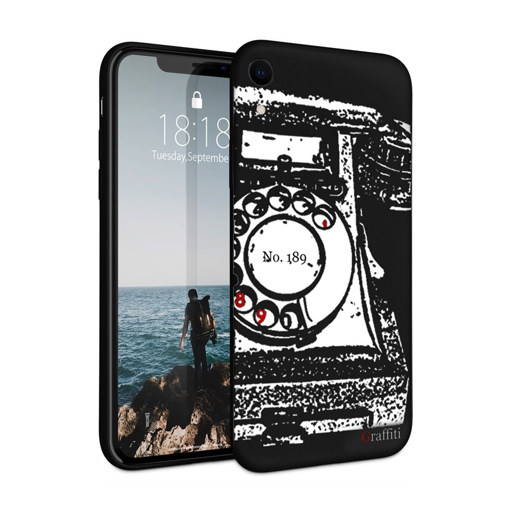 iPhone Xr Telefontok - Graffiti No.189 mintás szilikon tok