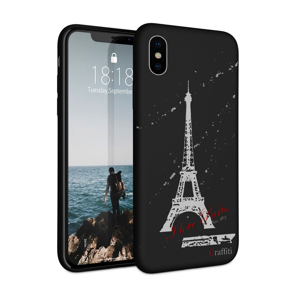 iPhone XS Max Telefontok - Graffiti No.183 mintás szilikon tok