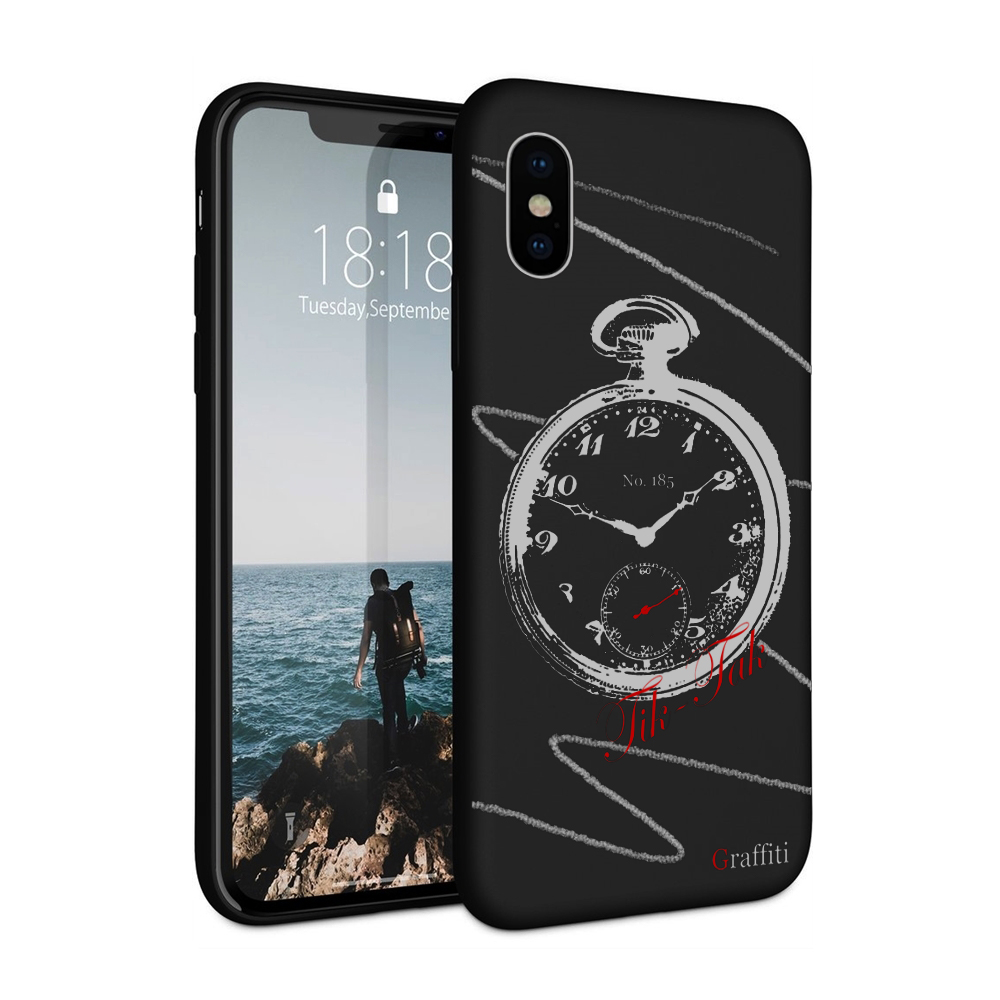 iPhone XS Max Telefontok - Graffiti No.185 mintás szilikon tok