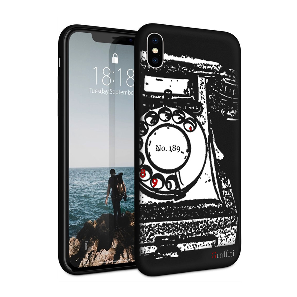 iPhone XS Max Telefontok - Graffiti No.189 mintás szilikon tok