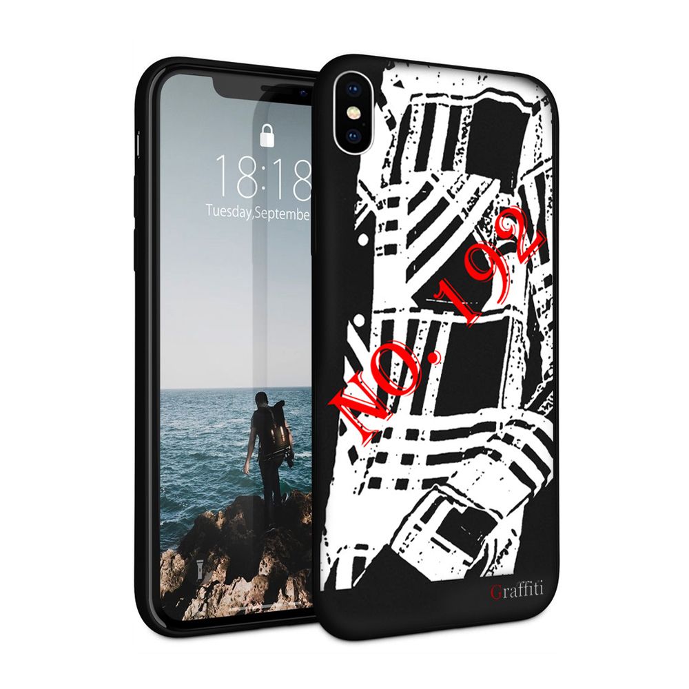 iPhone XS Max Telefontok - Graffiti No.192 mintás szilikon tok