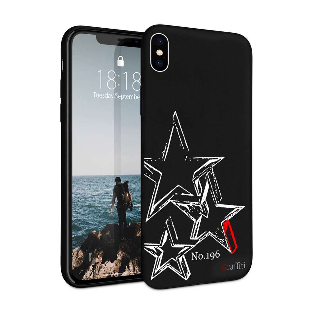 iPhone XS Max Telefontok - Graffiti No.196 mintás szilikon tok