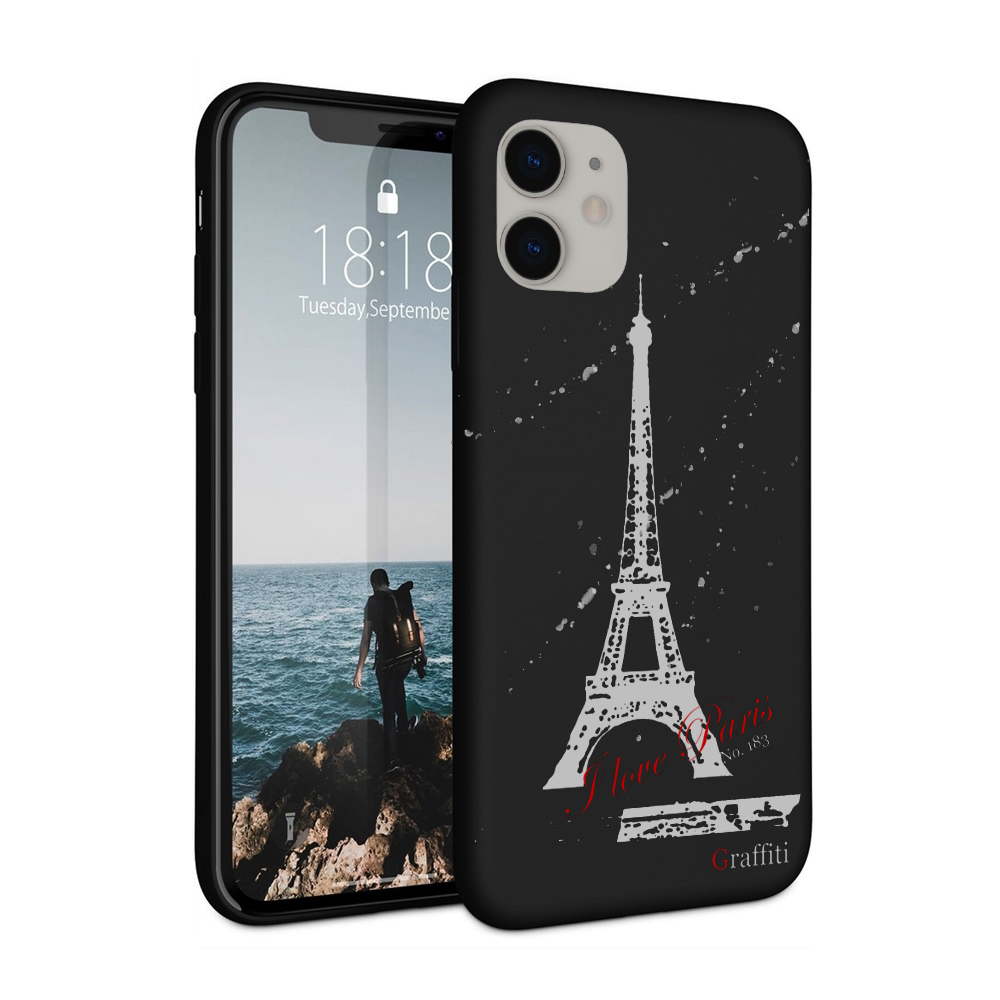 iPhone 11 Telefontok - Graffiti No.183 mintás szilikon tok