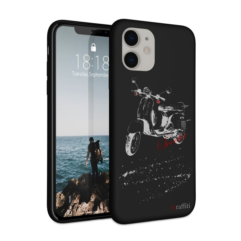 iPhone 11 Telefontok- Graffiti No.184 mintás szilikon tok