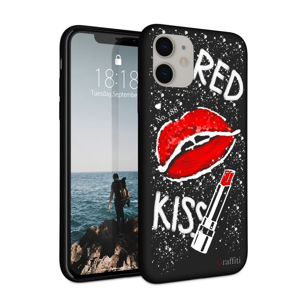 iPhone 11 Telefontok - Graffiti No.188 mintás szilikon tok