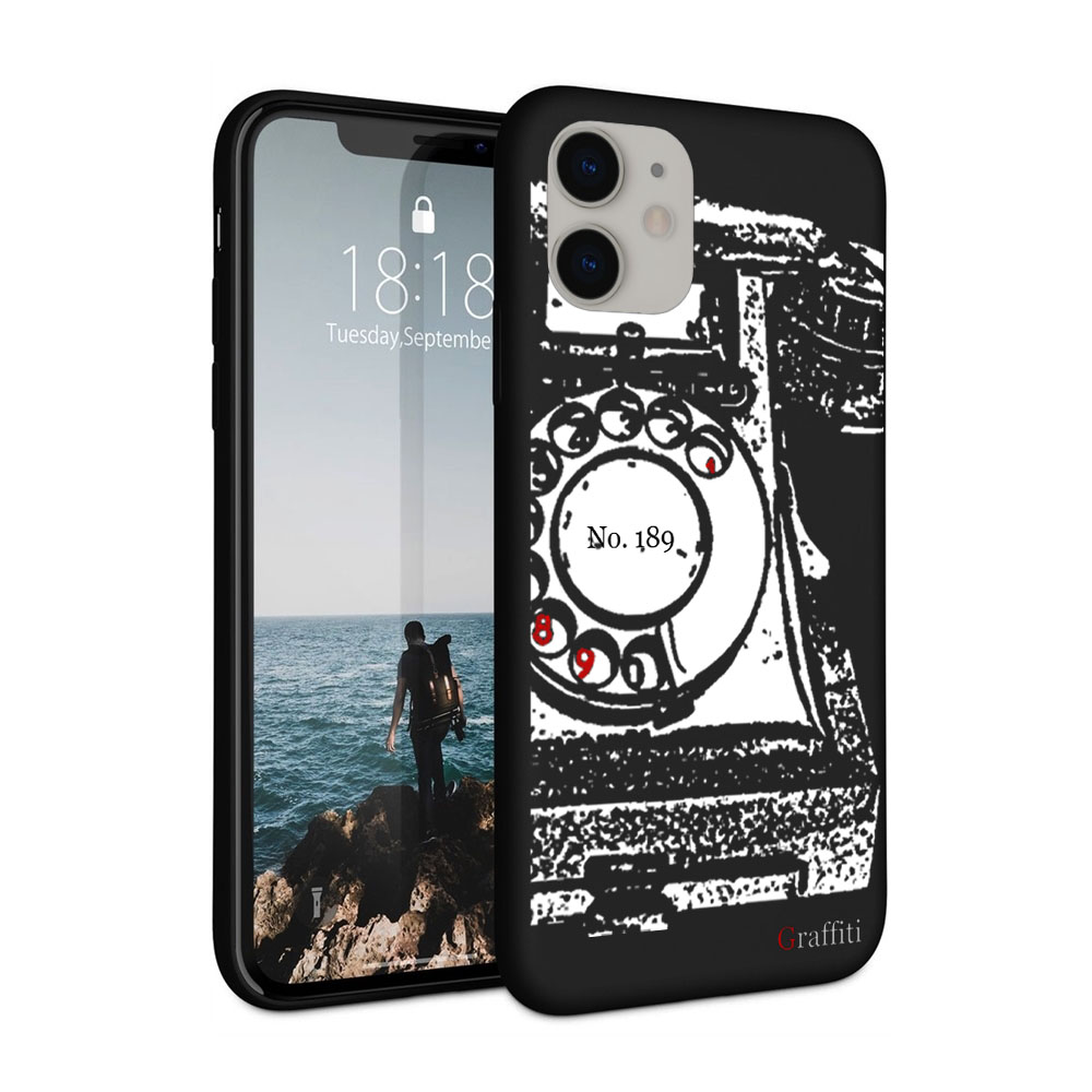 iPhone 11 Telefontok - Graffiti No.189 mintás szilikon tok