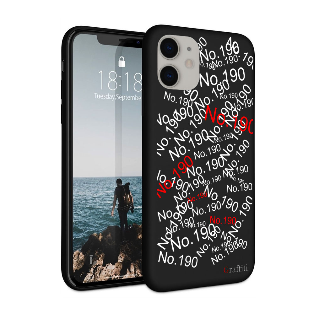 iPhone 11 Telefontok - Graffiti No.190 mintás szilikon tok