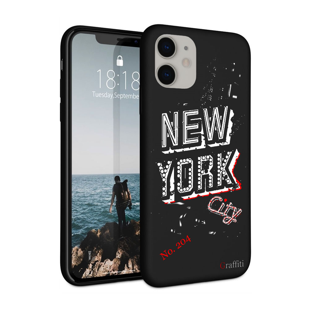 iPhone 11 Telefontok - Graffiti No.204 mintás szilikon tok