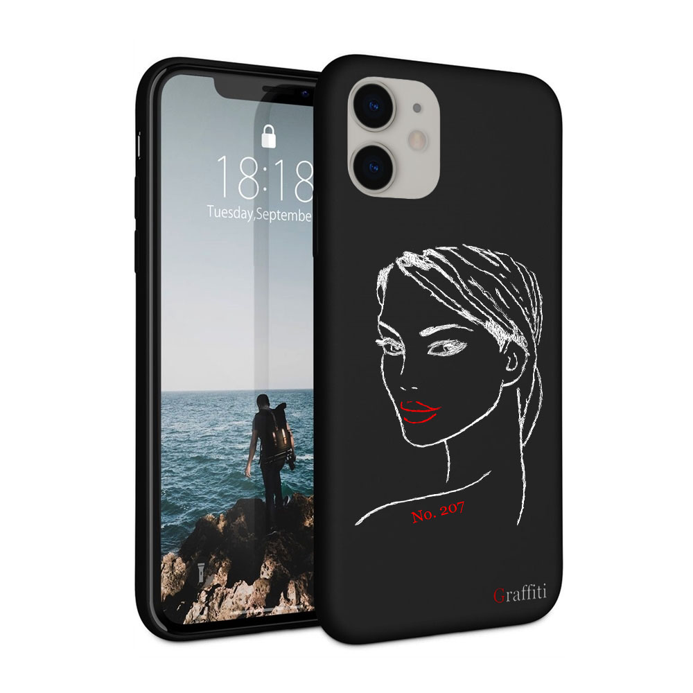 iPhone 11 Telefontok - Graffiti No.207 mintás szilikon tok
