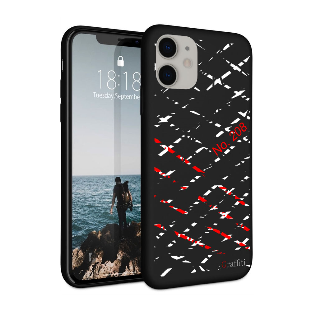 iPhone 11 Telefontok - Graffiti No.208 mintás szilikon tok