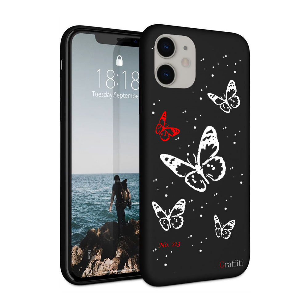 iPhone 11 Telefontok - Graffiti No.213 mintás szilikon tok